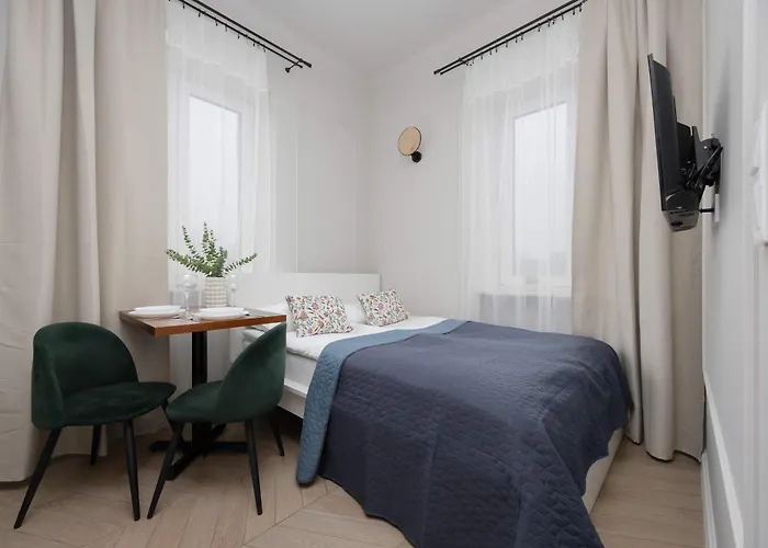 Budget-friendly Mokotow Micro-apartment For 2 Guests In By Renters Daire
